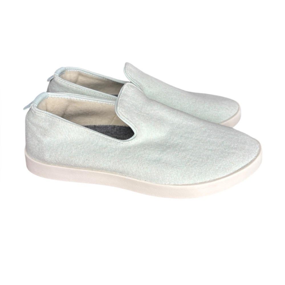 Allbirds Wool Loungers Shoes Women’s Size 8 Blue Casual Loafers Slip On Comfort